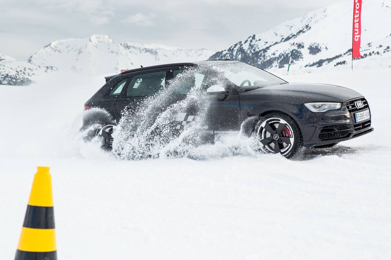 Ponemos a prueba la tracción quattro de Audi en las pistas de Baqueira-Beret.