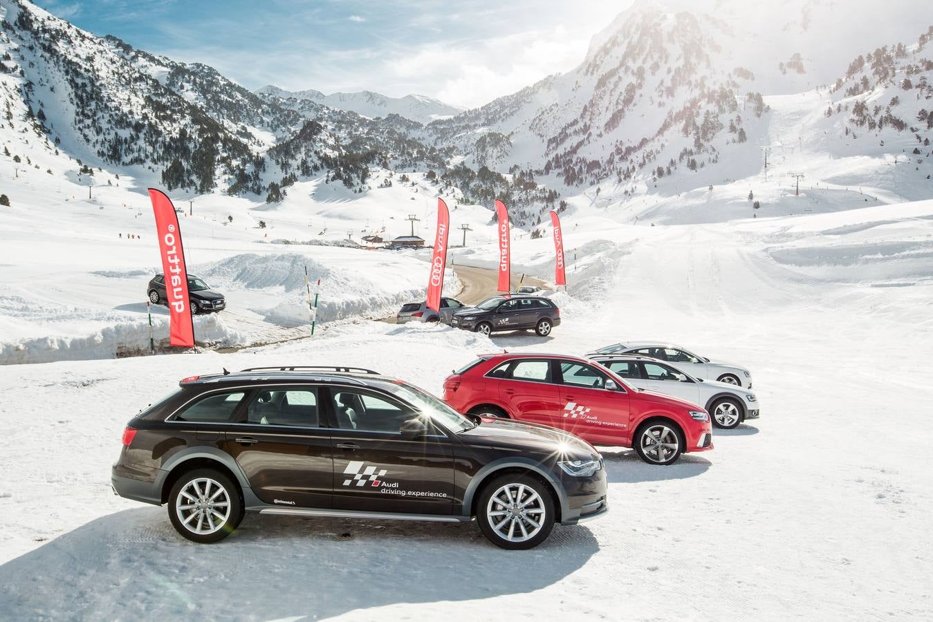 Ponemos a prueba la tracción quattro de Audi en las pistas de Baqueira-Beret.