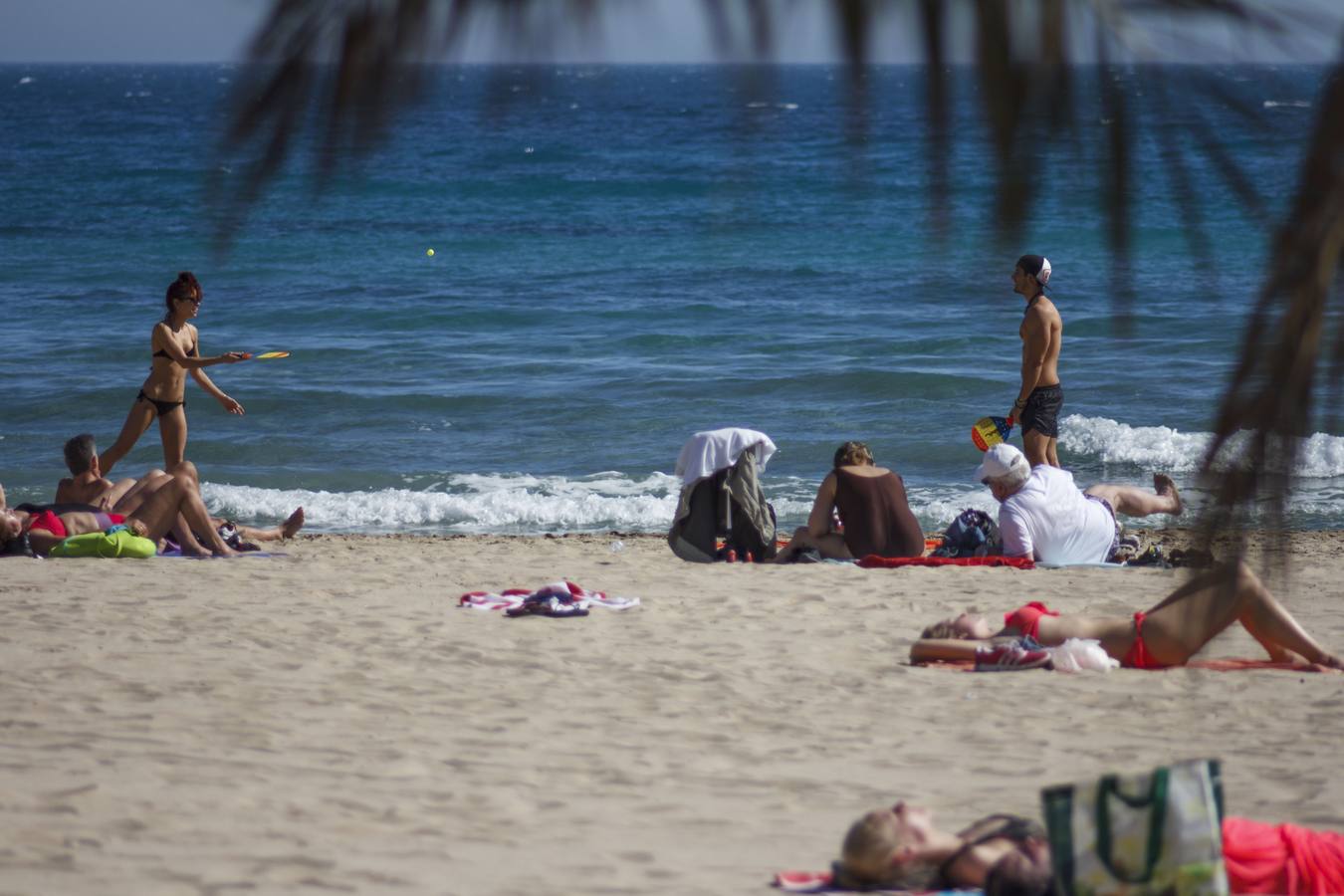 Los termómetros superan los 28 grados en la provincia