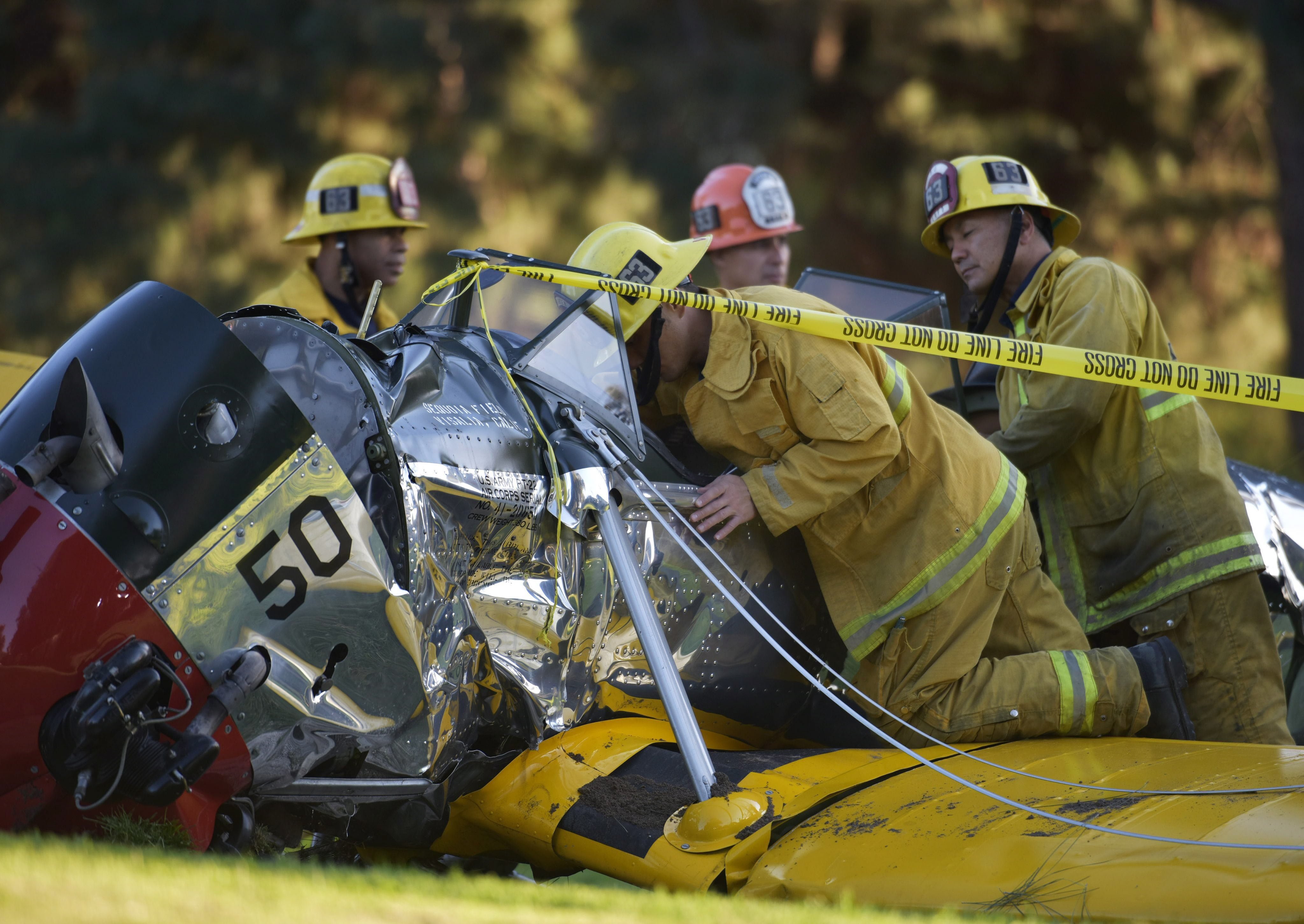 Harrison Ford, herido en un aterrizaje forzoso de la avioneta que pilotaba