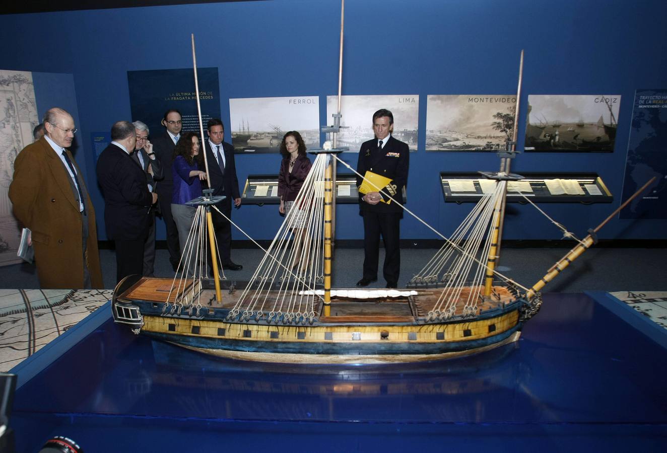 Exposición &#039;El último viaje de la fragata Mercedes&#039; en Alicante