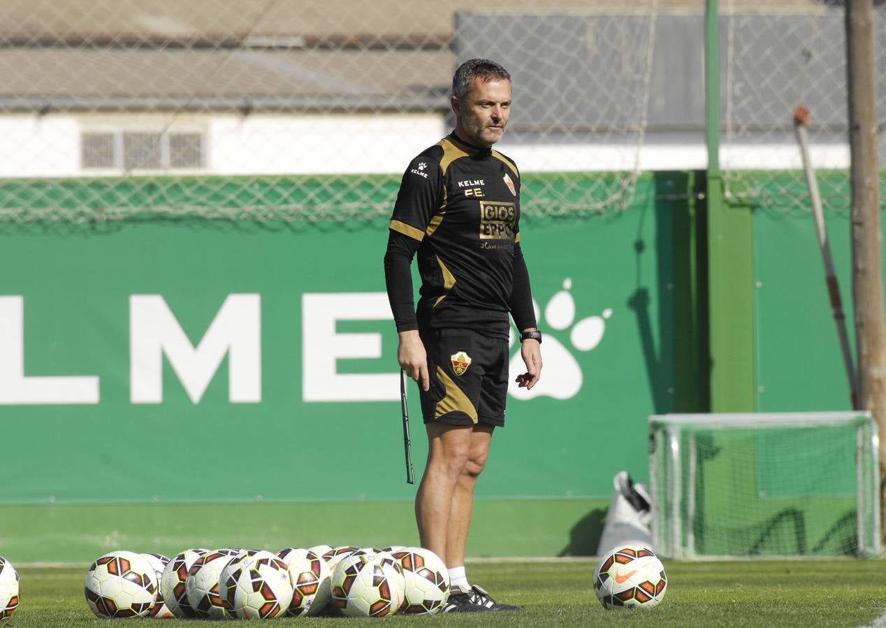 El Elche se prepara para el Sevilla