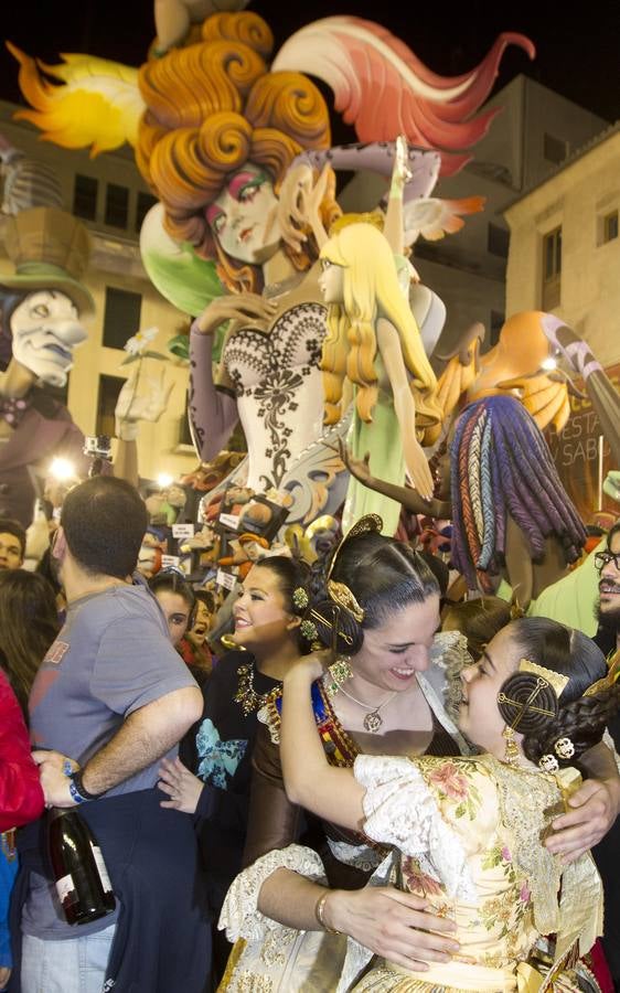 Así ha sido la celebración en la falla El Pilar