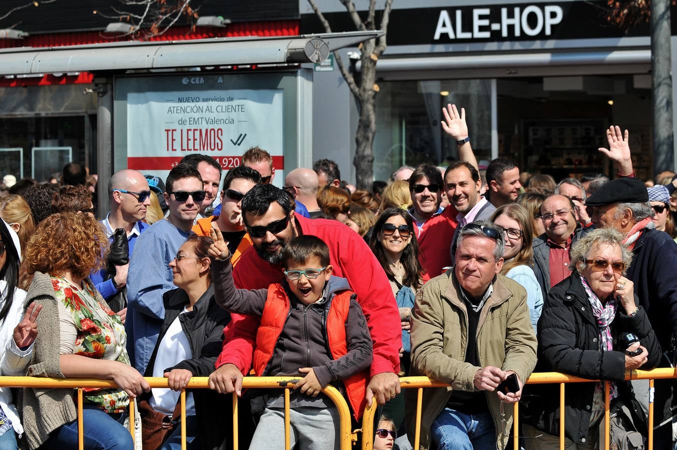 Fallas 2015: Búscate en la mascletà de hoy 17 de marzo (I)