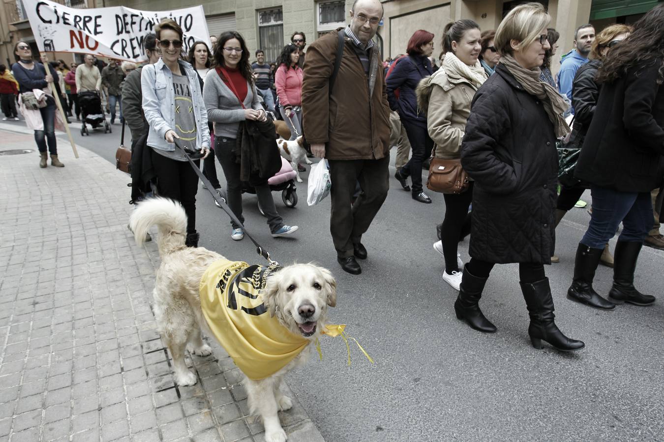 Manifestación en Xixona