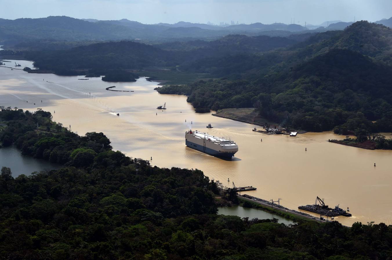 Espectaculares imágenes del Canal de Panamá