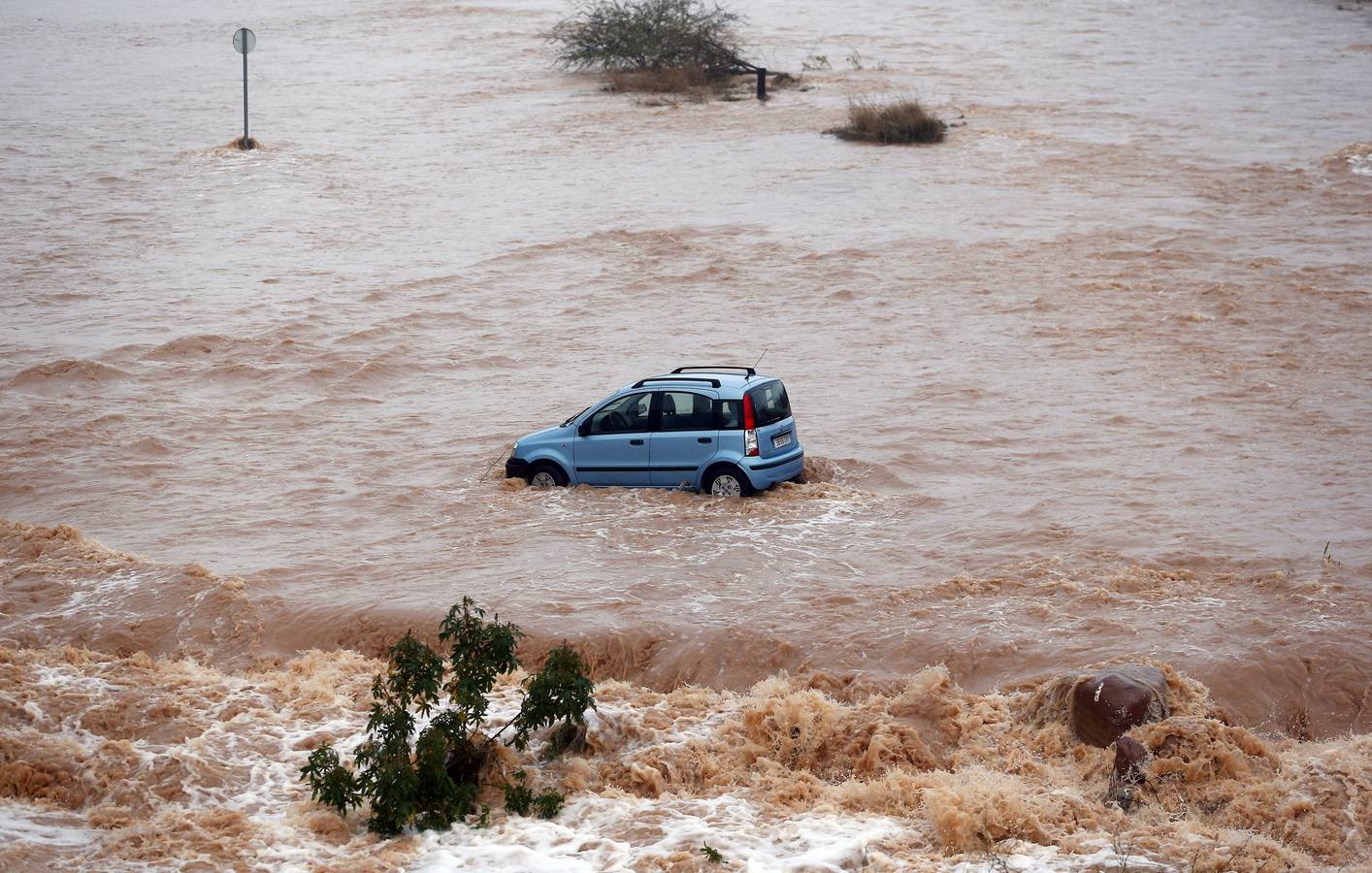 Tromba de agua en Valencia (23/03/15)