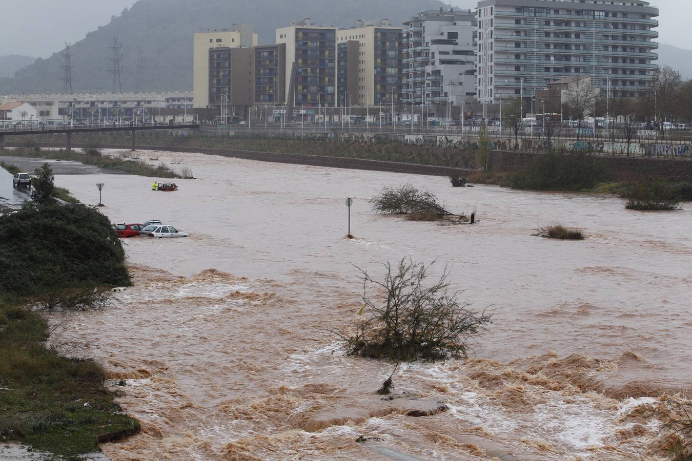 Tromba de agua en Valencia (23/03/15)