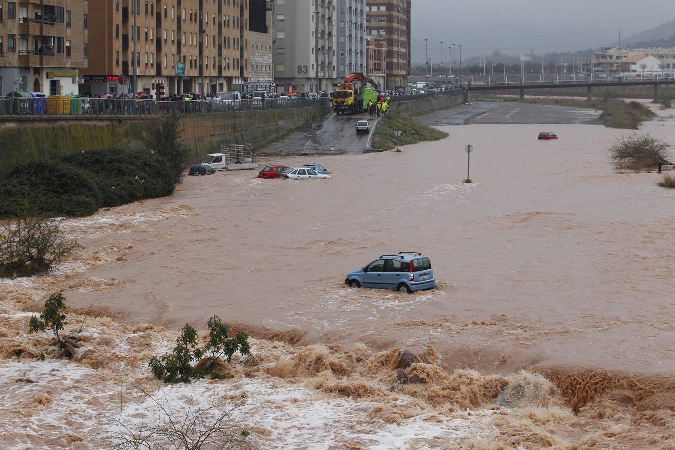 Tromba de agua en Valencia (23/03/15)