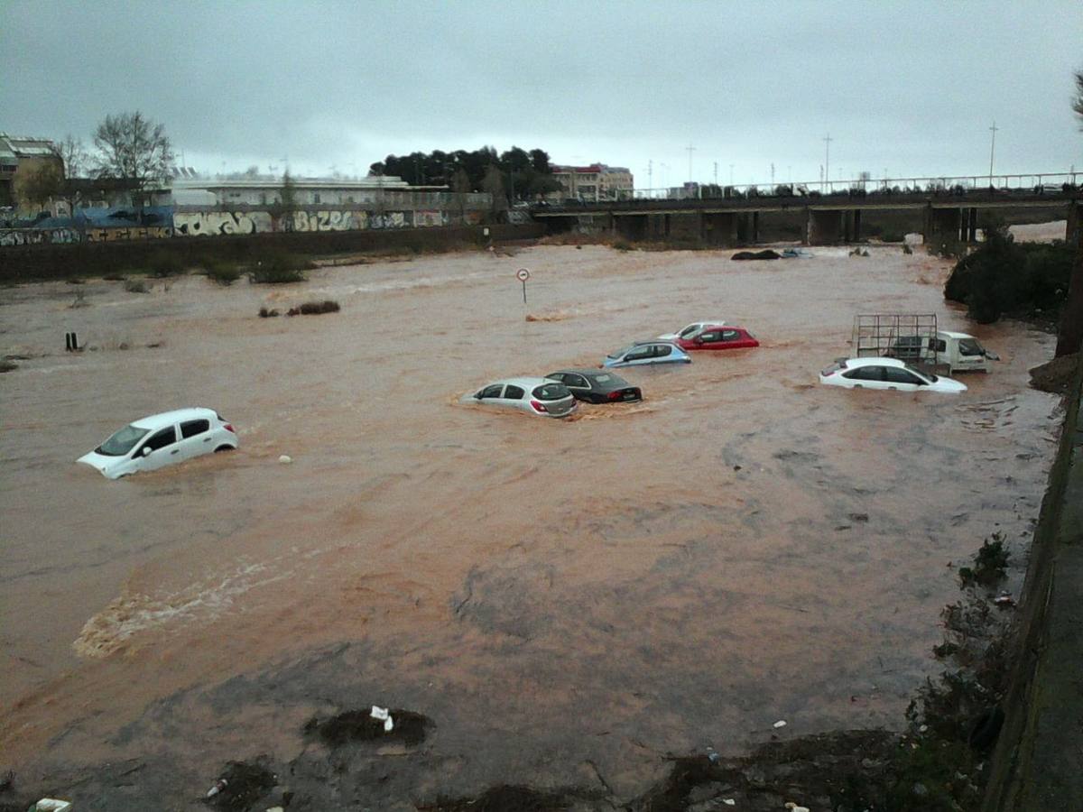 Tromba de agua en Valencia (23/03/15)