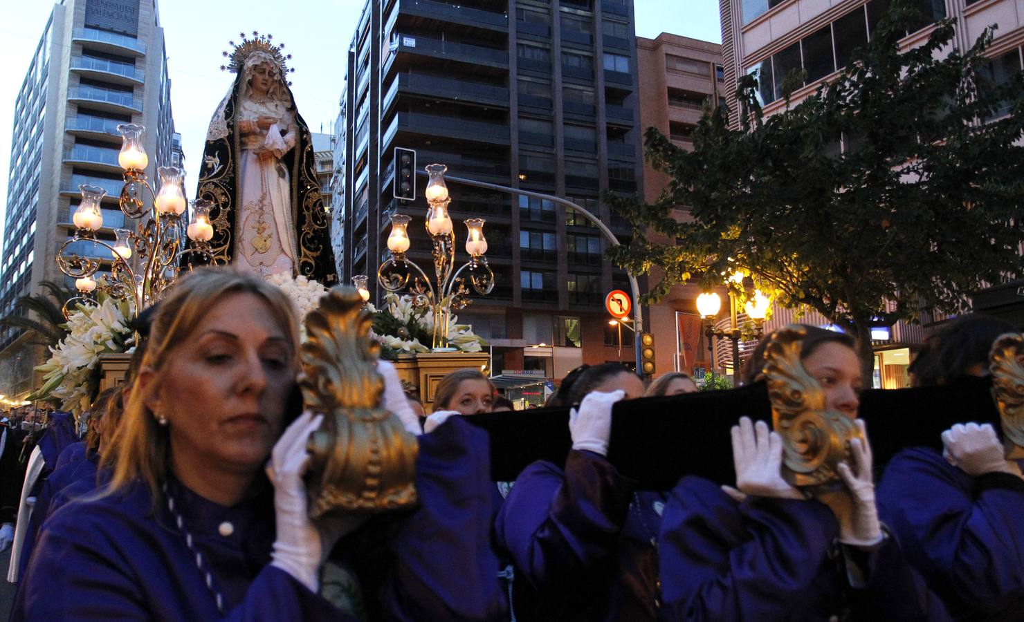 Procesión de &#039;La Burrita&#039; en Alicante