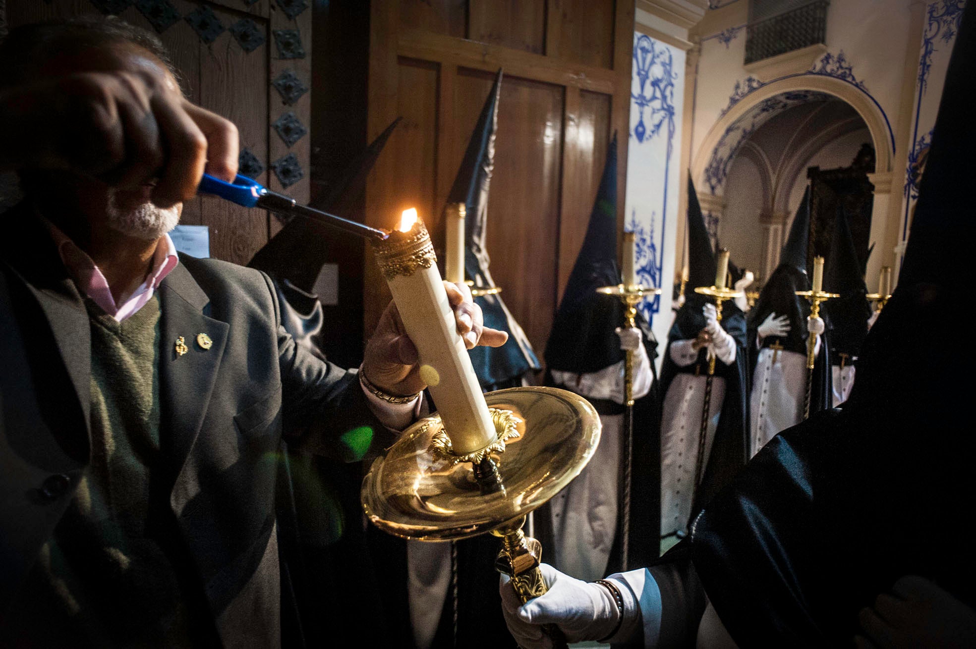 Penitencia y respeto en la noche