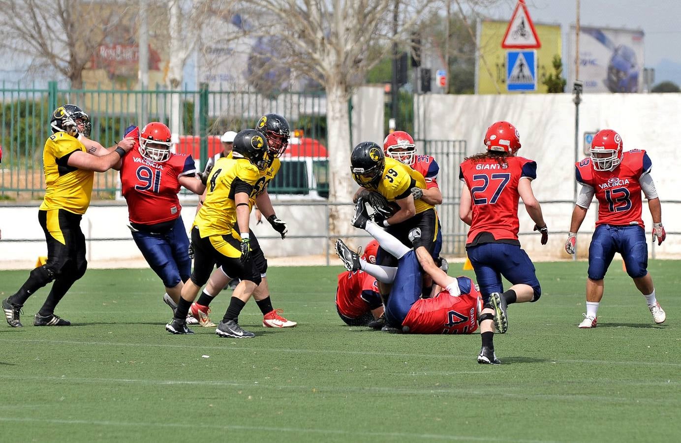 El partido entre el Giants y el Valencia Firebats en imágenes