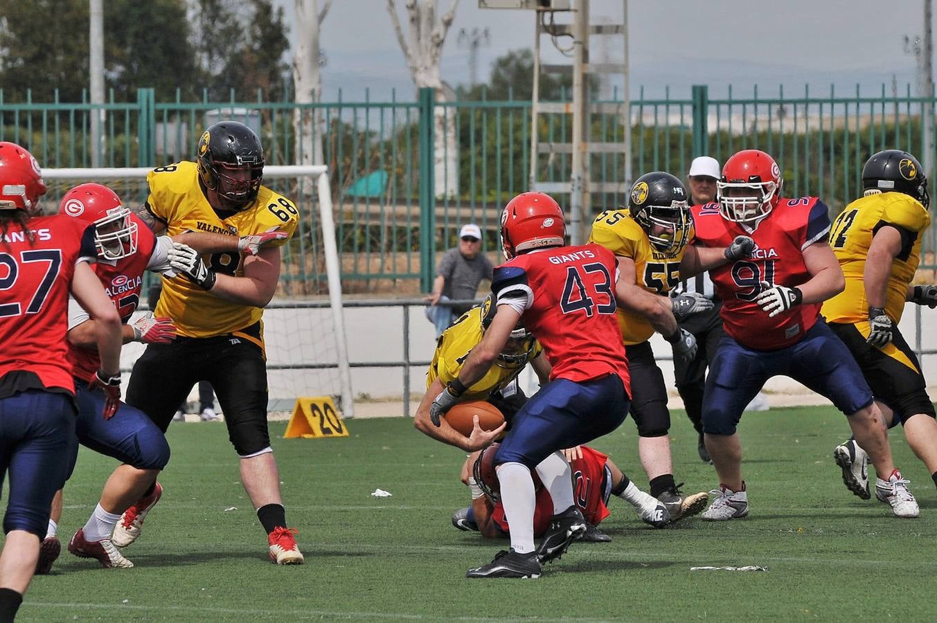 El partido entre el Giants y el Valencia Firebats en imágenes