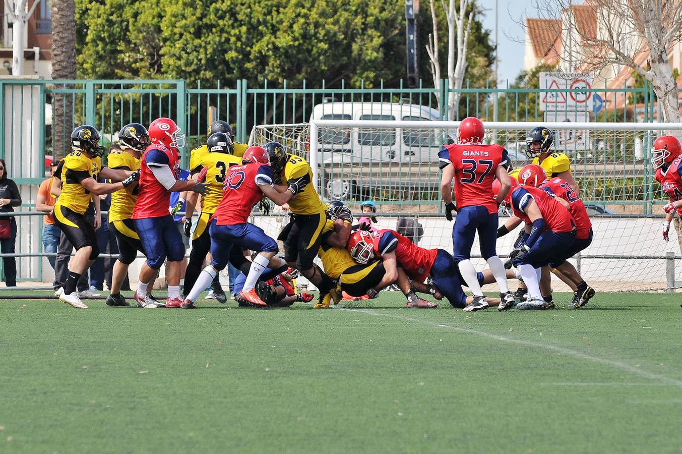 El partido entre el Giants y el Valencia Firebats en imágenes