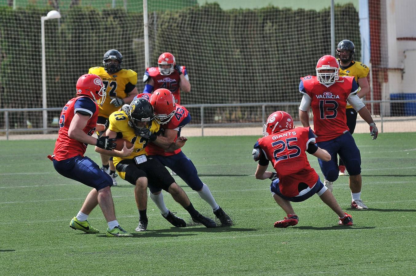 El partido entre el Giants y el Valencia Firebats en imágenes