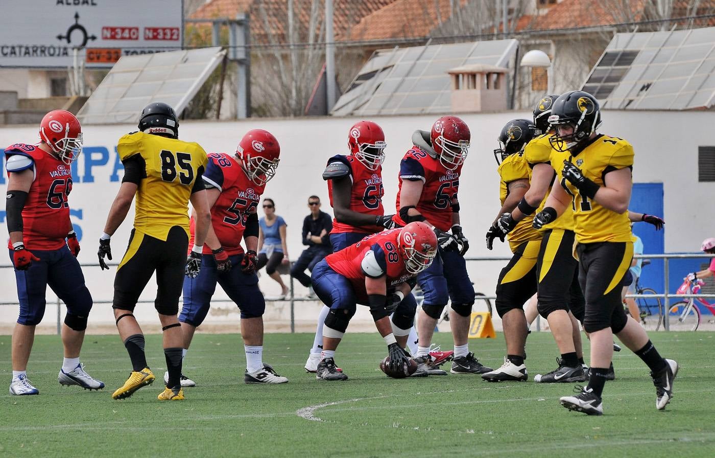 El partido entre el Giants y el Valencia Firebats en imágenes