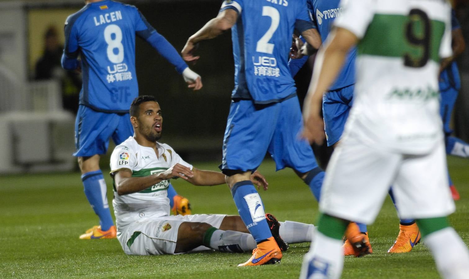 Las mejores imágenes del Elche - Getafe