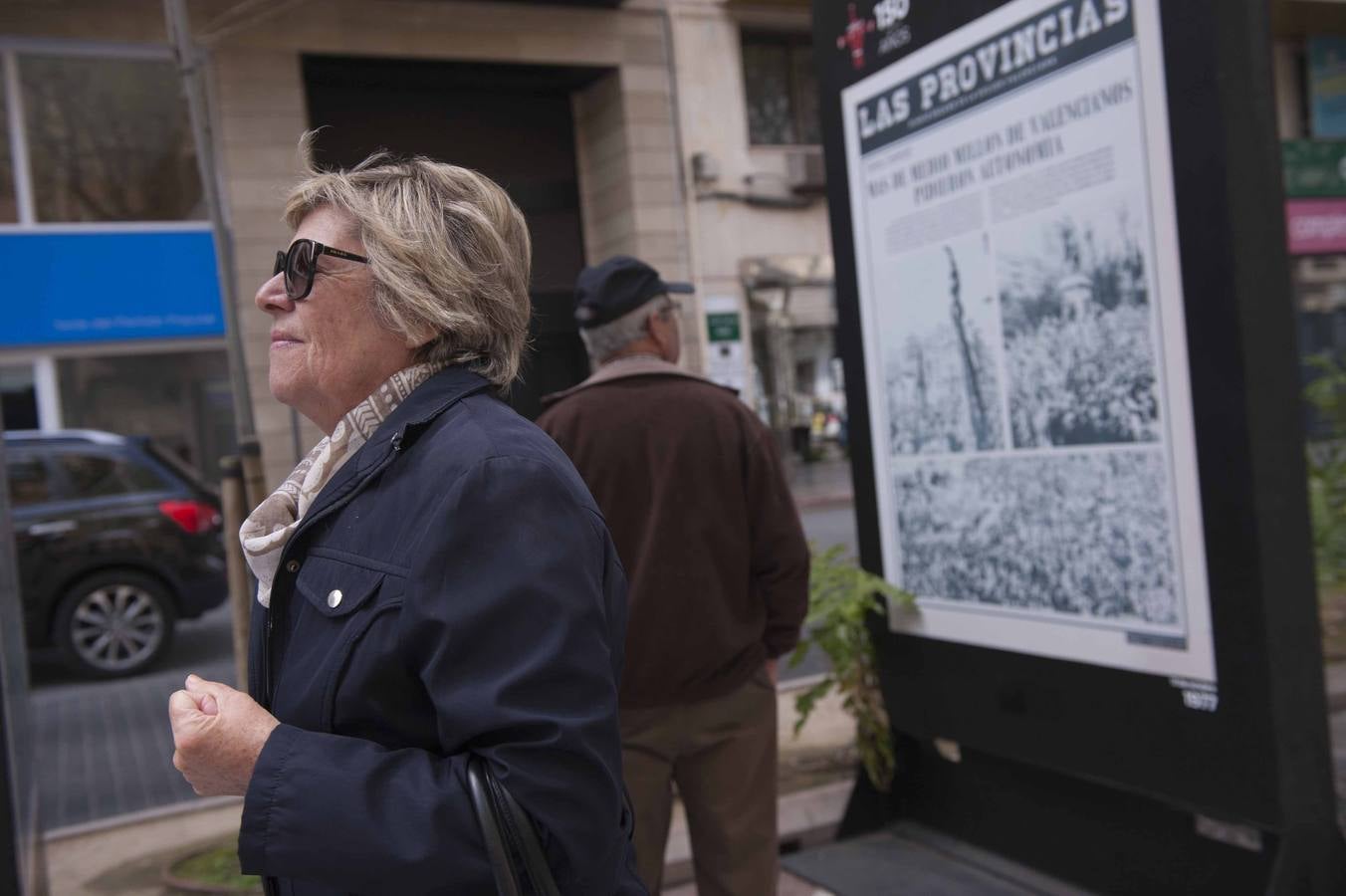 &#039;150 aniversario de LAS PROVINCIAS&#039;: Gandia acoge la exposición de portadas históricas