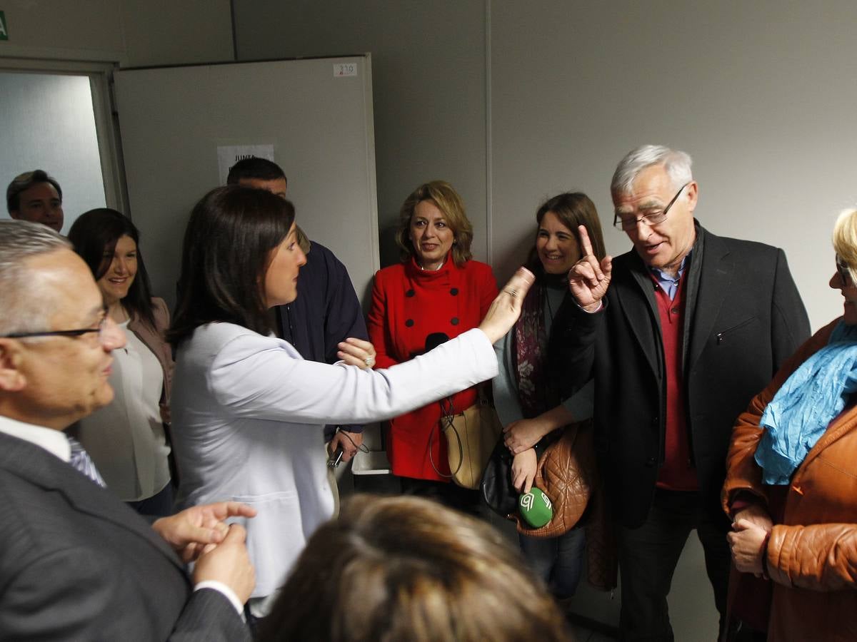 Presentación de las listas electorales en Valencia