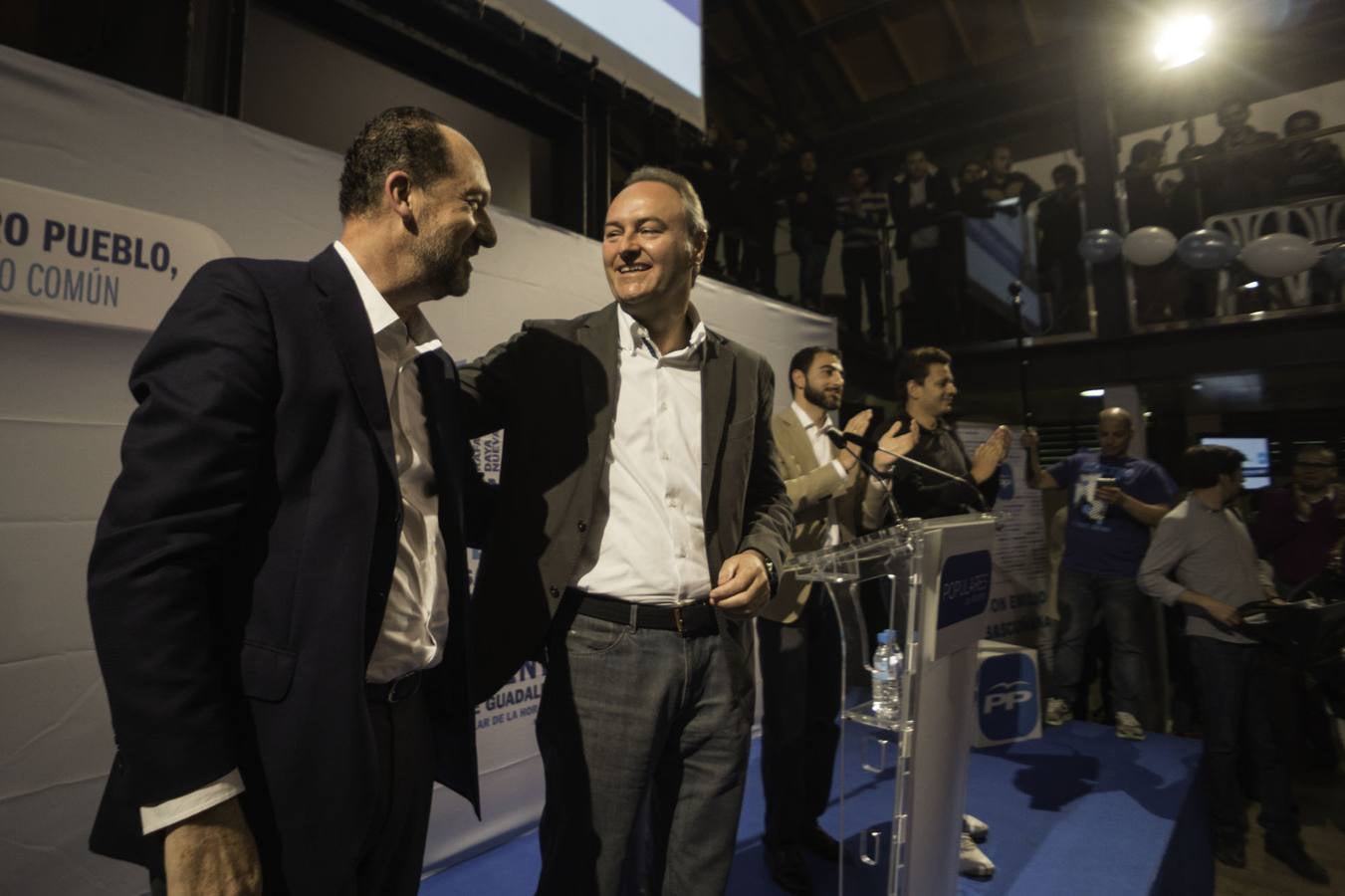 Bascuñana dibuja en su presentación la ciudad que el PP quiere y pide ayuda a Valencia para conseguirla