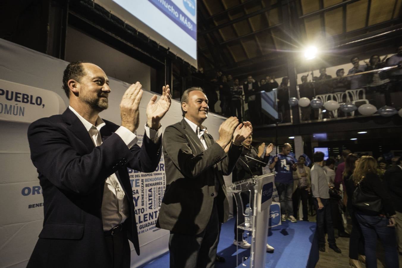 Bascuñana dibuja en su presentación la ciudad que el PP quiere y pide ayuda a Valencia para conseguirla