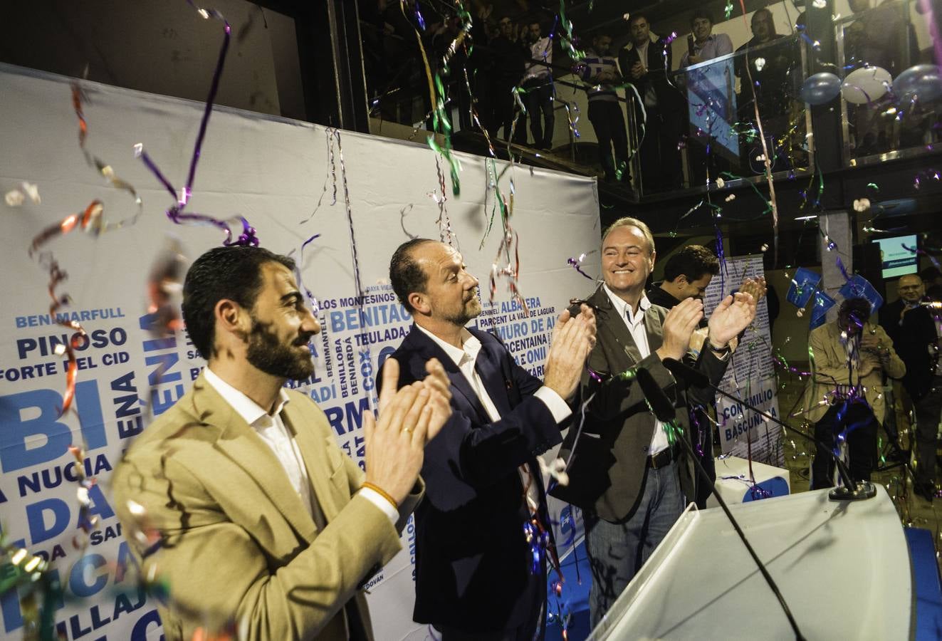 Bascuñana dibuja en su presentación la ciudad que el PP quiere y pide ayuda a Valencia para conseguirla