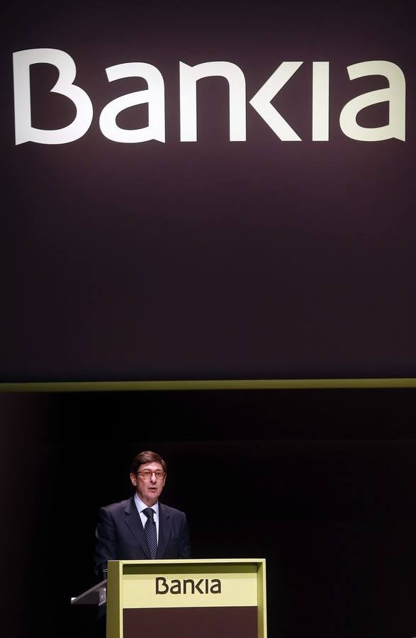 Junta de accionistas de Bankia en Valencia