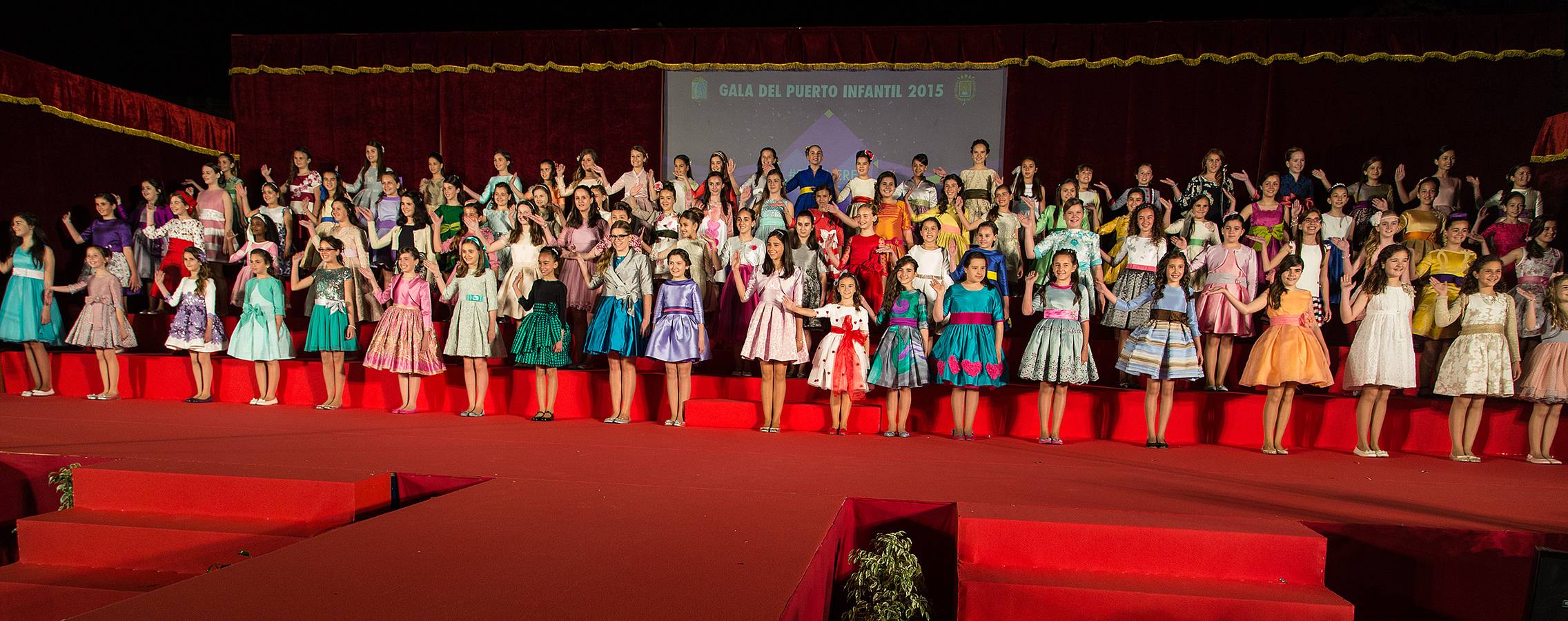 Gala del Puerto de las Candidatas Infantiles