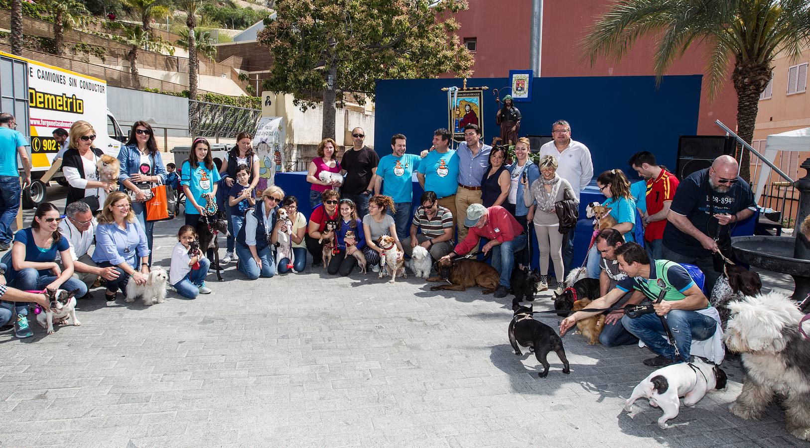 Día del Perro en San Roque en Alicante