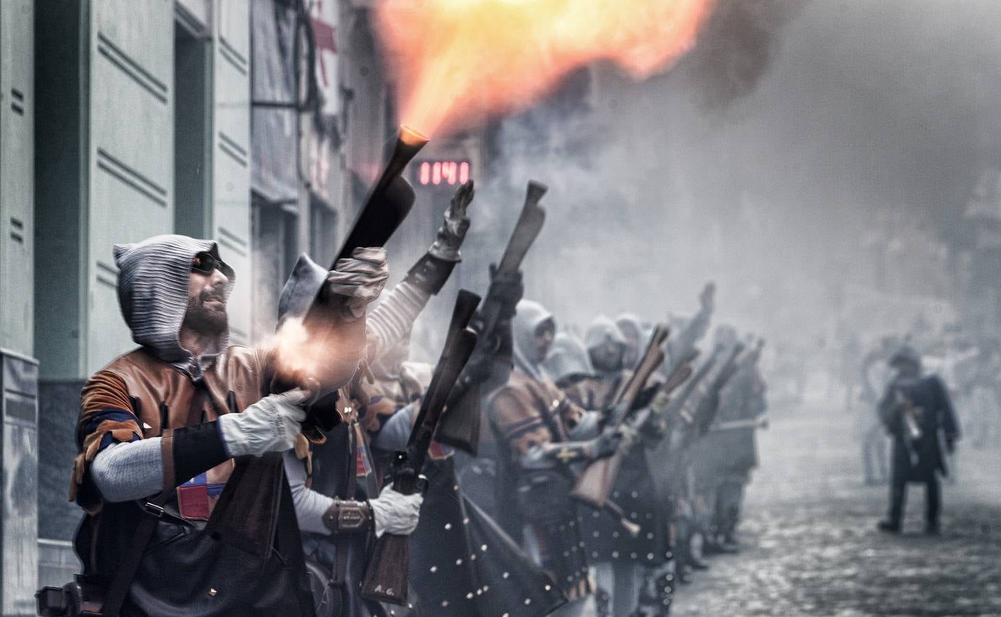 Guerra de arcabuces en Alcoy