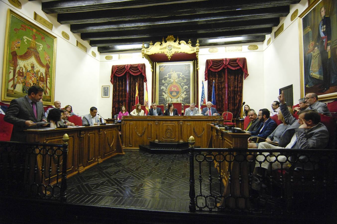 Último pleno ordinario del Ayuntamiento de Elche