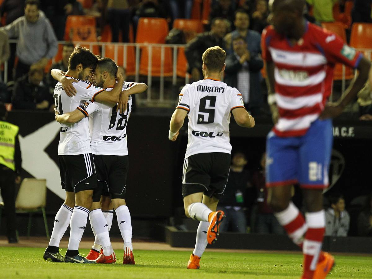 El Valencia CF-Granada, en imágenes