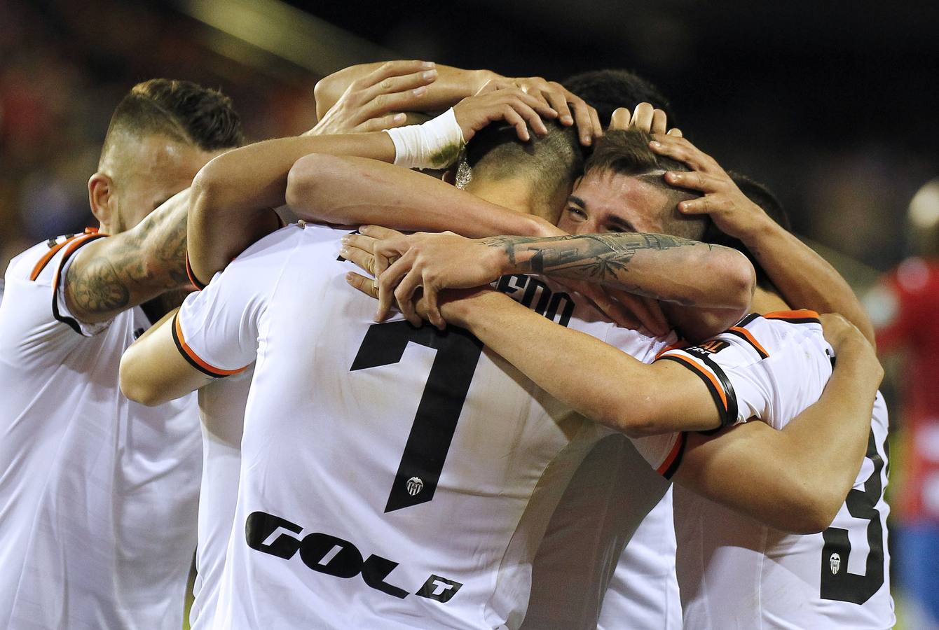 El Valencia CF-Granada, en imágenes