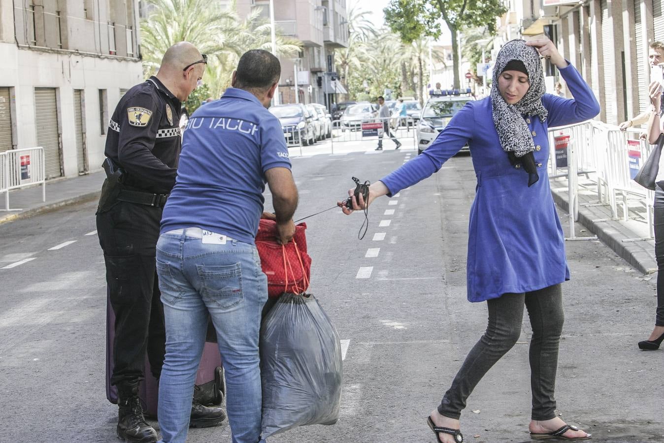 Día después del derrumbe del edificio en Elche