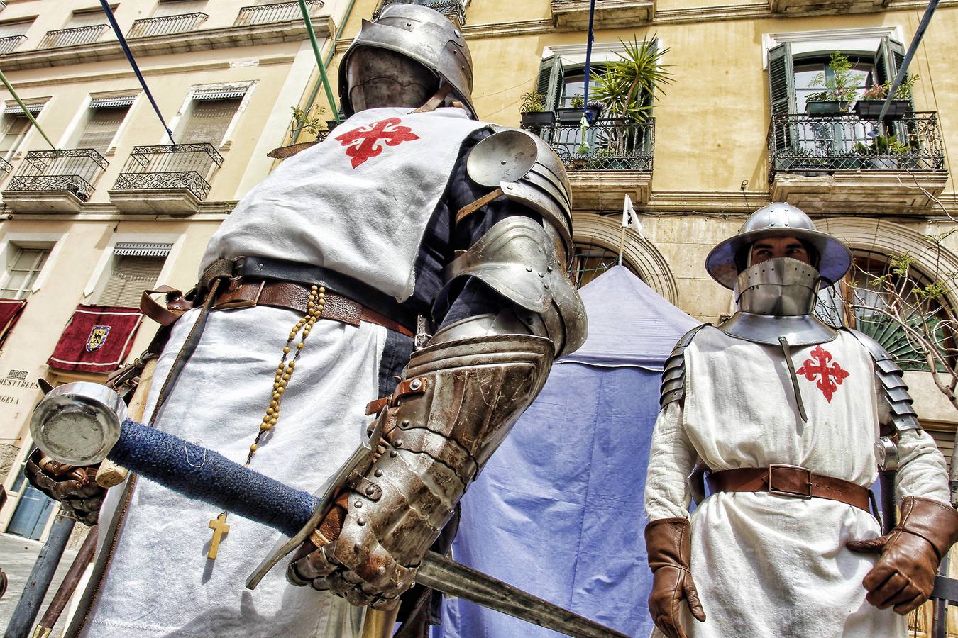 Inauguración del Mercadillo Medieval de Alicante