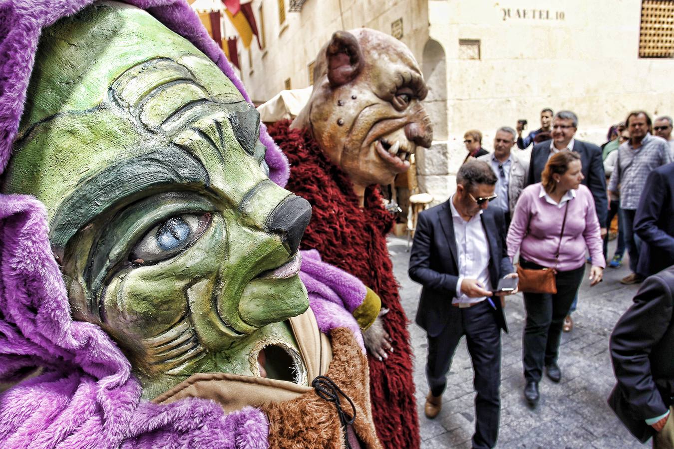 Inauguración del Mercadillo Medieval de Alicante