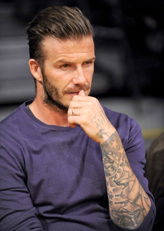 David Beckham, en imágenes