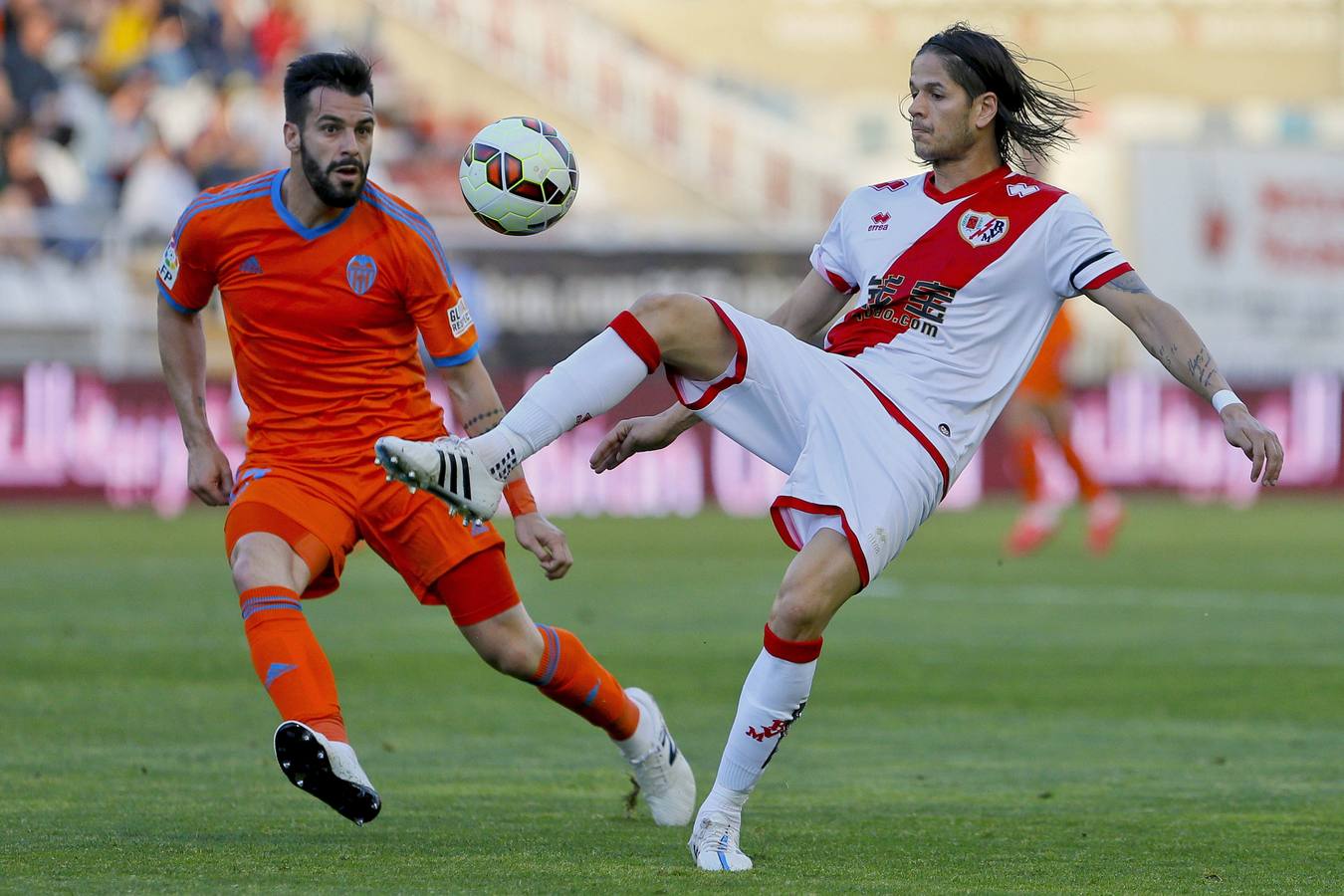 El Rayo Vallecano-Valencia, en imágenes