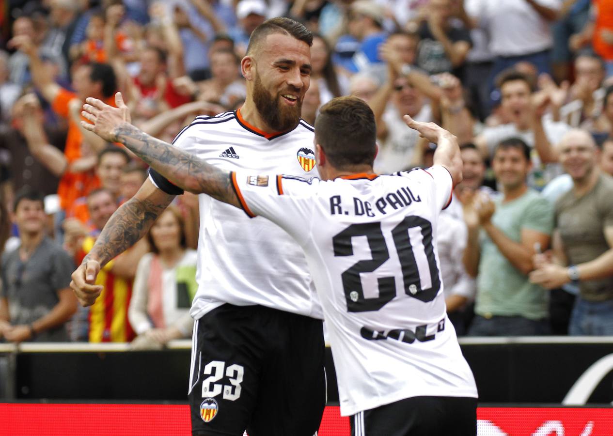 El Valencia CF-Eibar, en imágenes