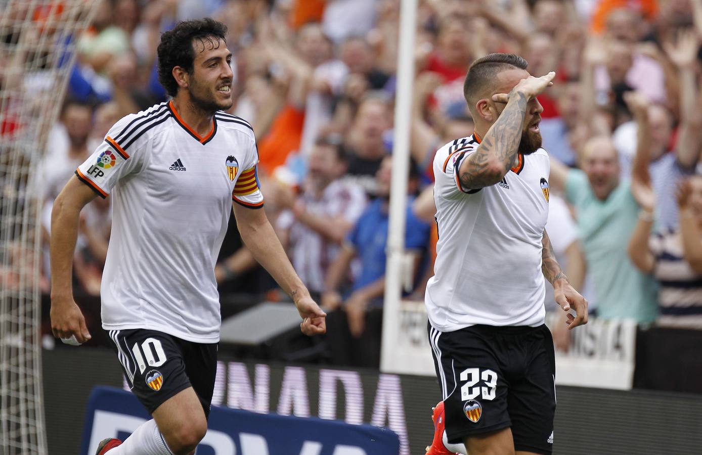 El Valencia CF-Eibar, en imágenes