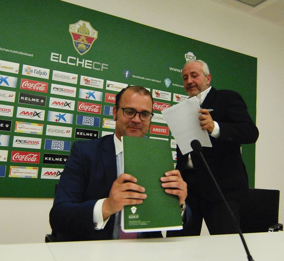 Cambio de poderes en el Elche CF