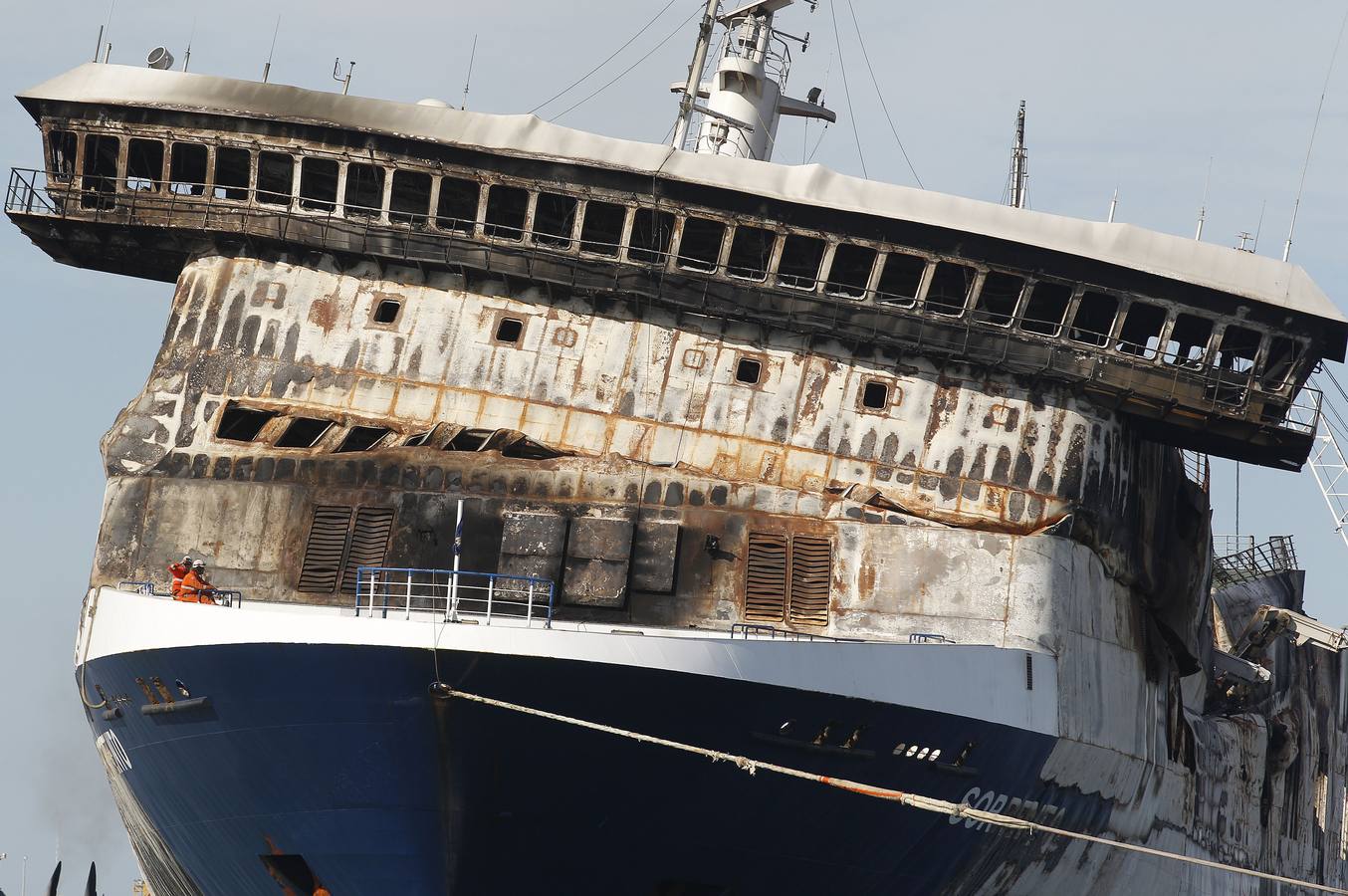 El Sorrento atraca en Sagunto