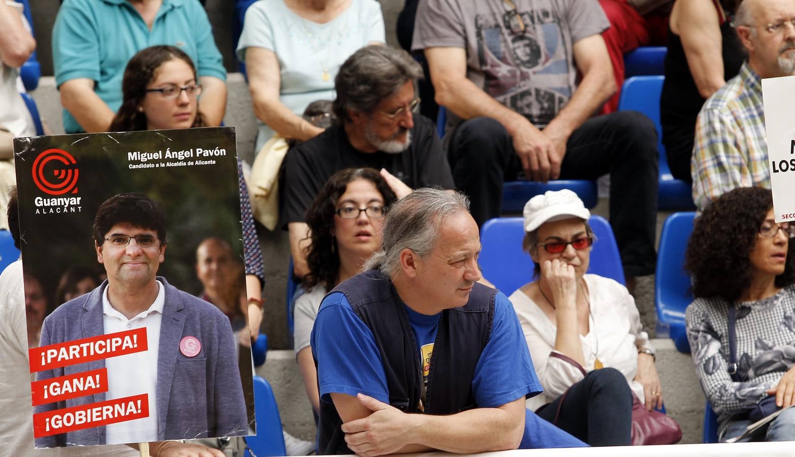 Mitin de Alberto Garzón en Alicante