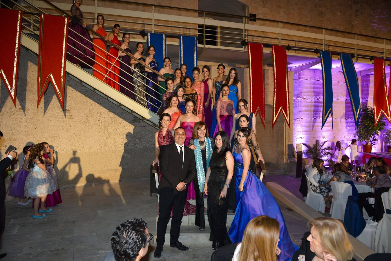 Cena de gala de las candidatas a Reina y Damas de las Fiestas de Elche