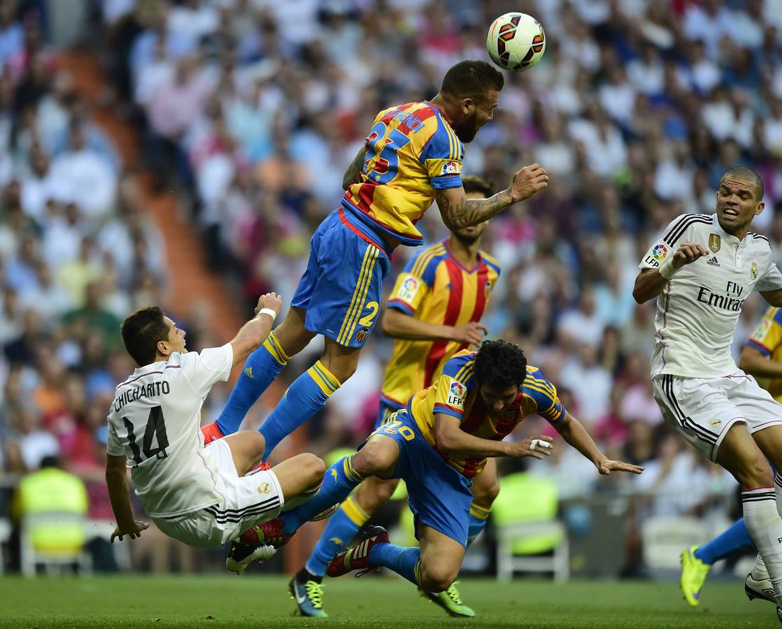 El Real Madrid-Valencia CF, en imágenes