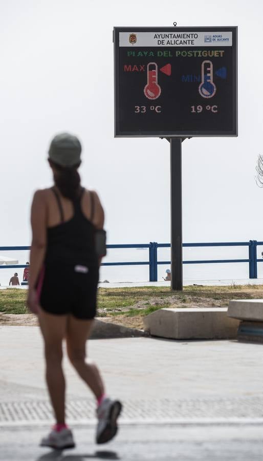 Alicante alcanza los 36 grados