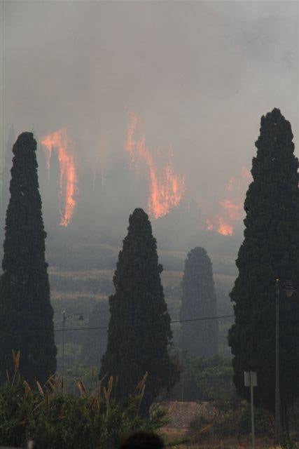 Incendio en Vall d&#039;Ebo