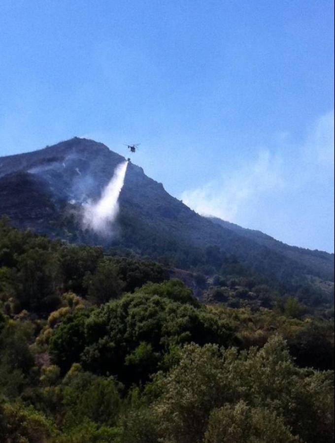 Un incendio en Segorbe amenaza a los montes valencianos