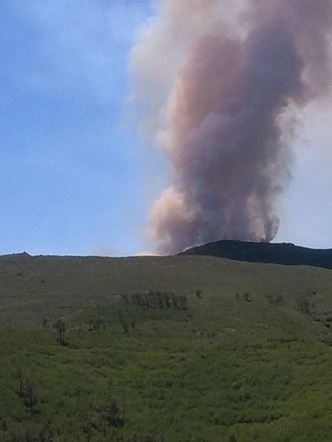 Un incendio en Segorbe amenaza a los montes valencianos